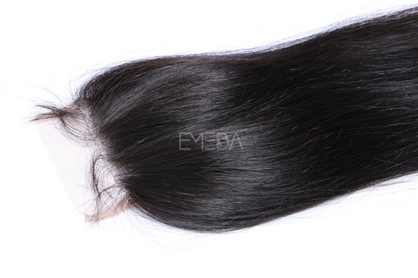 Virgin human hair lace closures with hair bundles  ZJ0095